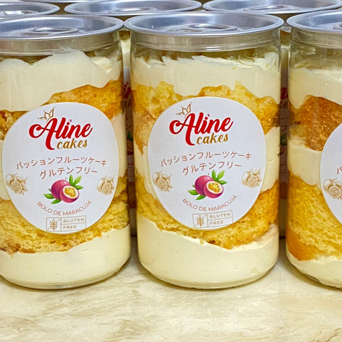 Bolo Maracujá Gluten Free - pote 200ml