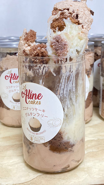 Bolo Beijinho Coco Gluten Free - pote 200ml