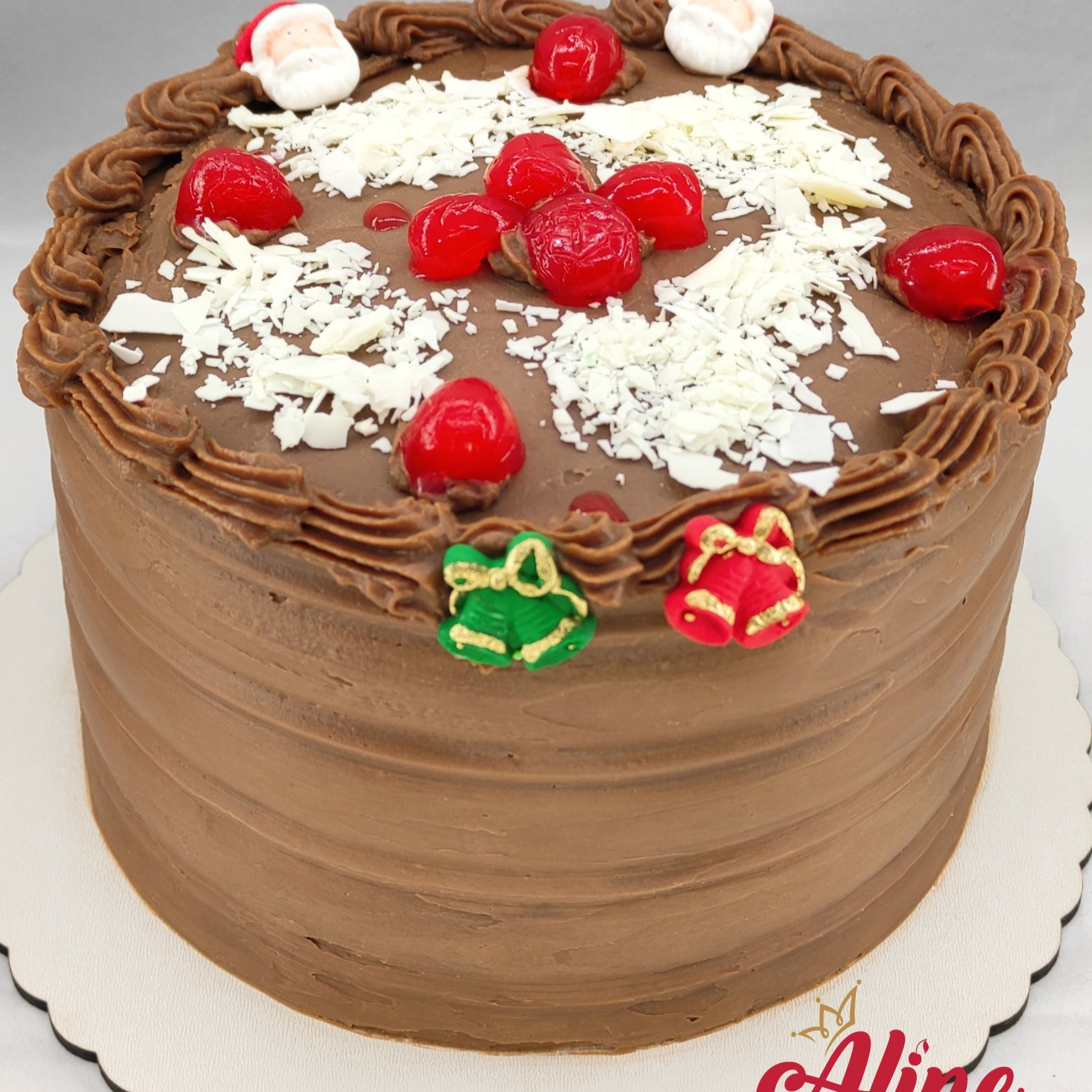 Bolo Decorado - Chocolate Ganache (chocolate ao leite)