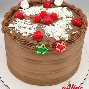 Bolo Decorado - Chocolate Ganache (chocolate ao leite)